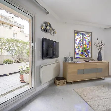 Le Cap St-charles - Spacieux Dernier étage - Terrasses - Climatisation - Parking Juan-les-Pins