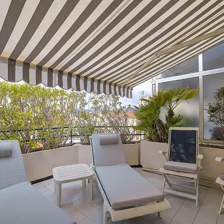 Le Cap St-charles - Spacieux Dernier étage - Terrasses - Climatisation - Parking * Juan-les-Pins