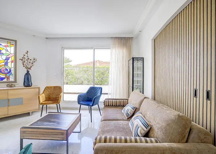 Le Cap St-charles - Spacieux Dernier Etage - Terrasses - Climatisation - Parking Apartment Juan-les-Pins