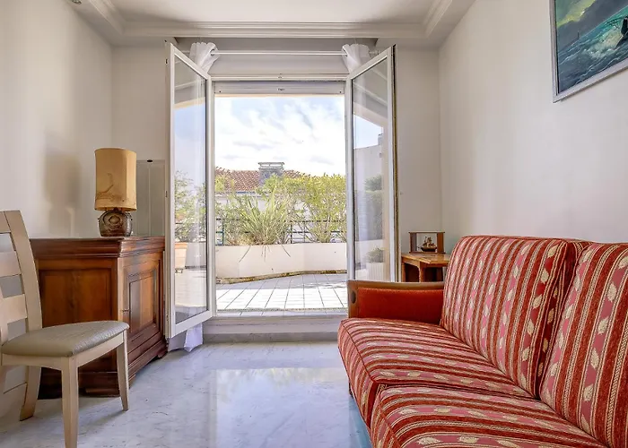 Le Cap St-charles - Spacieux Dernier Etage - Terrasses - Climatisation - Parking Apartment Juan-les-Pins